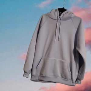 Shein light blue hoodie
